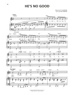 He's No Good von Cy Coleman (Download) 