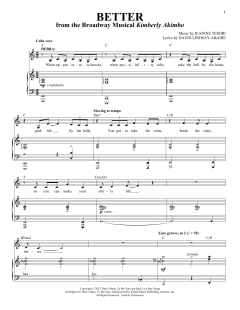 Better von Jeanine Tesori (Download) 