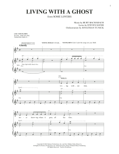 Living With A Ghost von Burt Bacharach (Download) 