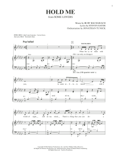 Hold Me von Burt Bacharach (Download) 