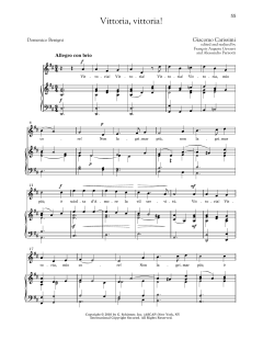 Vittoria, Vittoria! (High Voice) von Domenico Benigni (Download) 