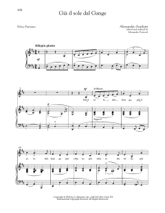 Gia Il Sole Dal Gange (Low Voice) von Alessandro Scarlatti (Download) 