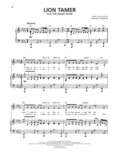 Lion Tamer von Stephen Schwartz (Download) 