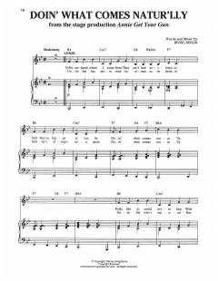 Doin' What Comes Natur'lly von Irving Berlin (Download) 