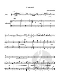 Werke für Violine und Klavier von Sergei Rachmaninow (Download) 
