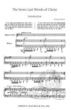 The 7 Last Words of Christ (Les Sept Paroles du Christ) von Théodore Dubois 