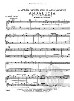 Andalucia Suite No. 2 "Andalucia" (Andaluza) von Ernesto Lecuona Casado 