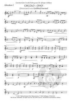 CIRCOLO - OHO! von Gottfried Hummel 