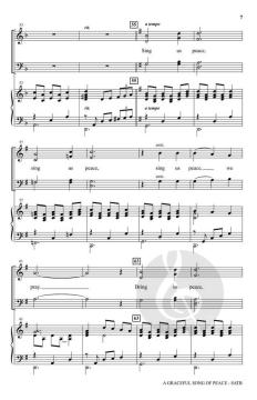 A Graceful Song of Peace von Joseph M. Martin (Download) 