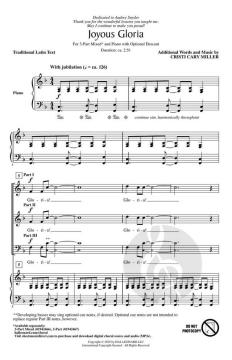 Joyous Gloria von Cristi Cary Miller (Download) 