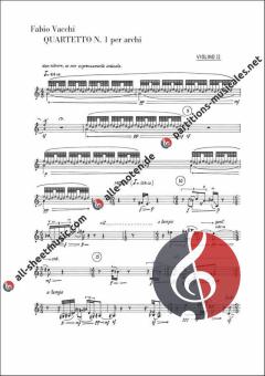 Quartetto N. 1 von Fabio Vacchi 