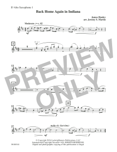 Back Home Again in Indiana von James F. Hanley (Download) 