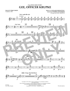 Gee, Officer Krupke von Leonard Bernstein (Download) 