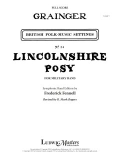 Lincolnshire Posy von Percy Aldridge Grainger (Download) 