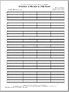 Overture to Miracle on 34th Street von Bruce Broughton (Download) 