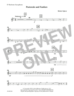 Pastorale and Fanfare von Robert Spicer (Download) 
