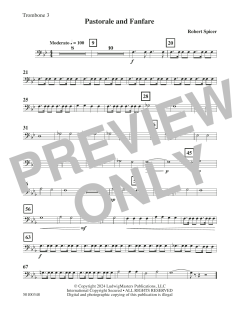 Pastorale and Fanfare von Robert Spicer (Download) 