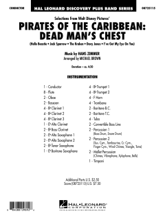 Selections From Pirates Of The Caribbean: Dead Man's Chest von Hans Zimmer (Download) 