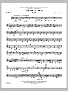 Speedgetsem (March) von William Bolcom (Download) 