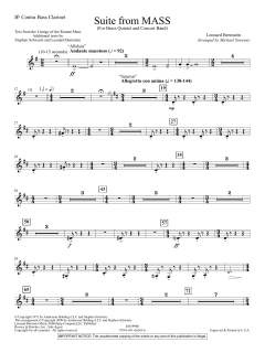 Suite from Mass von Leonard Bernstein (Download) 