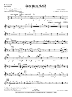 Suite from Mass von Leonard Bernstein (Download) 