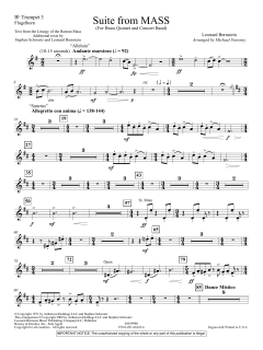 Suite from Mass von Leonard Bernstein (Download) 