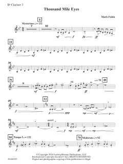 Thousand Mile Eyes von Mark Fabio (Download) 