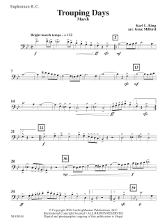Trouping Days von Karl L. King (Download) 