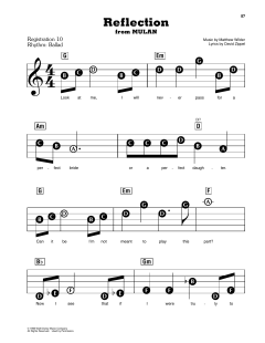 Reflection von David Zippel (Download) 