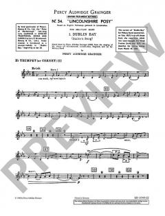 Lincolnshire Posy von Percy Aldridge Grainger 