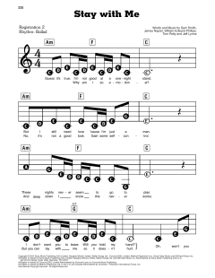 Stay With Me von Sam Smith (Download) 