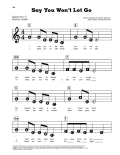 Say You Won't Let Go von James Arthur (Download) 