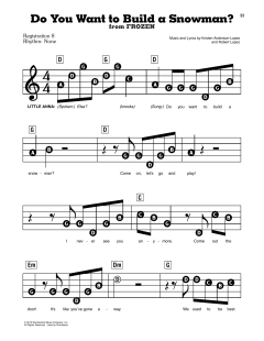 Do You Want To Build A Snowman? von Robert Lopez (Download) 