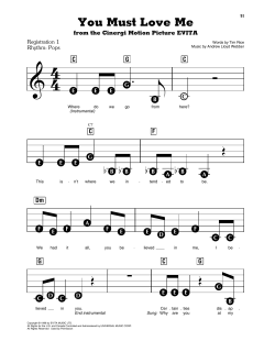 You Must Love Me von Tim Rice (Download) 