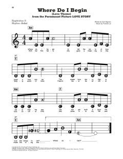 Where Do I Begin (Love Theme) von Andy Williams (Download) 