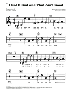 I Got It Bad And That Ain't Good von Duke Ellington (Download) 
