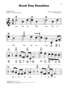 Good Day Sunshine von The Beatles (Download) 