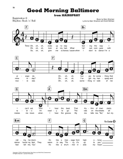 Good Morning Baltimore von Marc Shaiman (Download) 