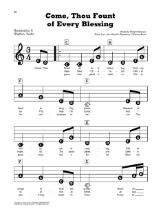 Come, Thou Fount Of Every Blessing von John Wyeth (Download) 