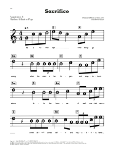 Sacrifice von Elton John (Download) 