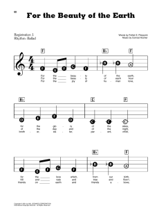For The Beauty Of The Earth von Conrad Kocher (Download) 