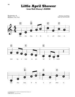 Little April Shower von Larry Morey (Download) 