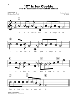 C Is For Cookie von The Cookie Monster (Download) 