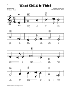 What Child Is This? von William C. Dix (Download) 