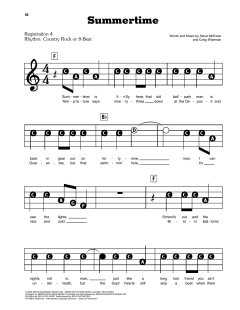 Summertime von Kenny Chesney (Download) 