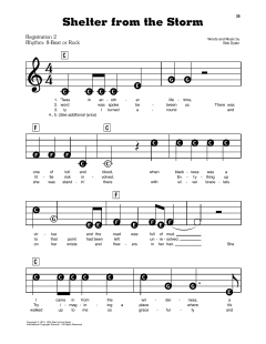Shelter From The Storm von Bob Dylan (Download) 