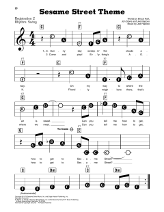 Sesame Street Theme von Jon Stone (Download) 