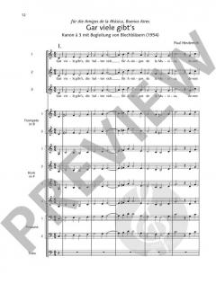 Kanons 2 von Paul Hindemith 