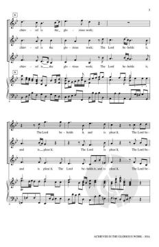 Achieved Is the Glorious Work von Joseph Haydn (Download) 