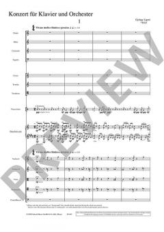 Konzert für Klavier und Orchester von György Ligety im Alle Noten Shop kaufen